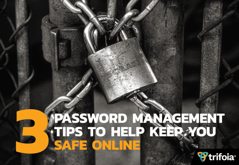 gate with lock and chain 3 password management tips to help keep you safe online